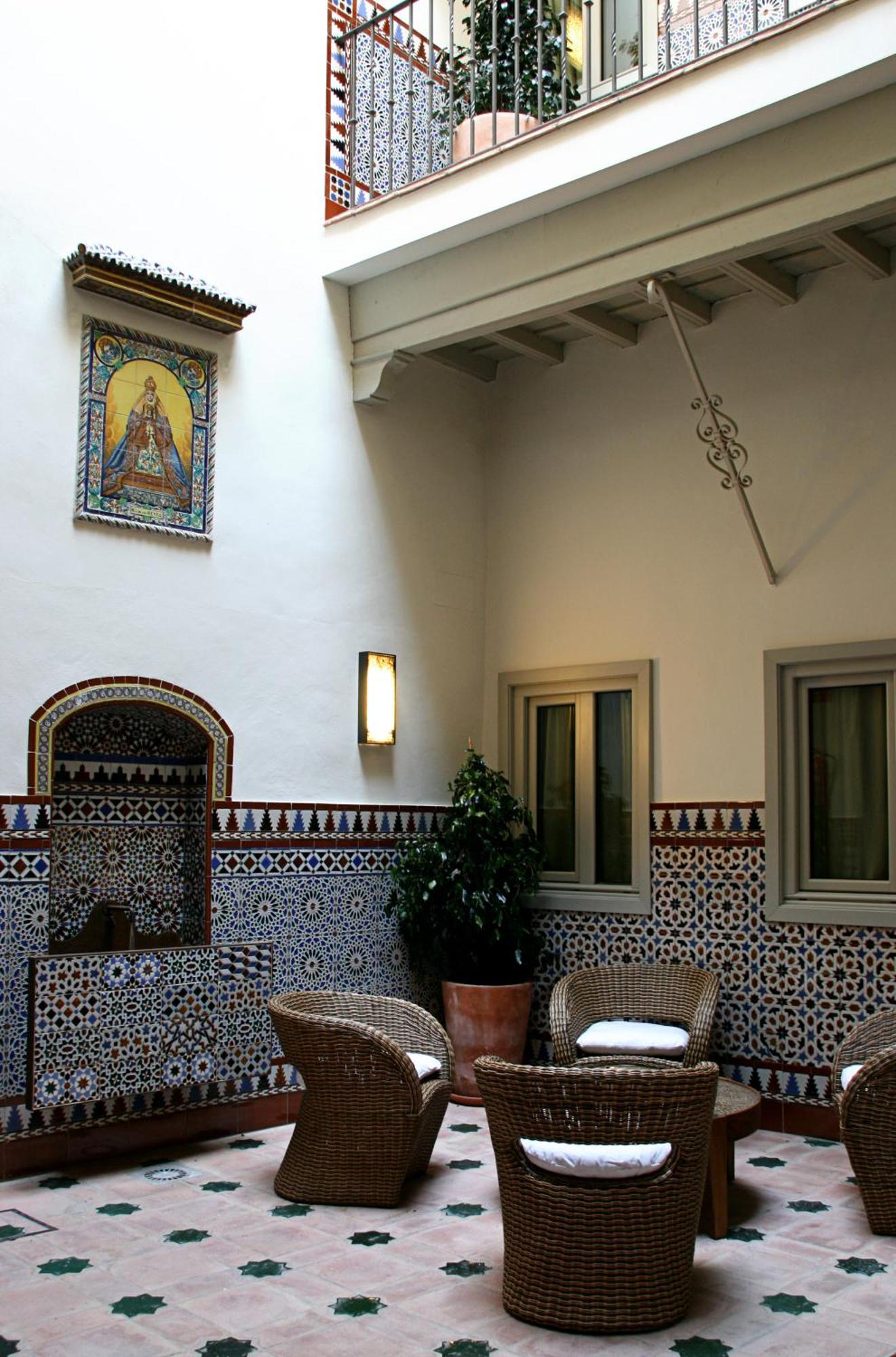 Hotel Boutique Casas De Santa Cruz Севилья Интерьер фото